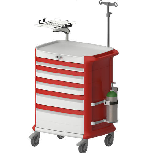 Hospital trolley - WEECART - WEPPES Solutions - emergency / for general purposes / for instruments