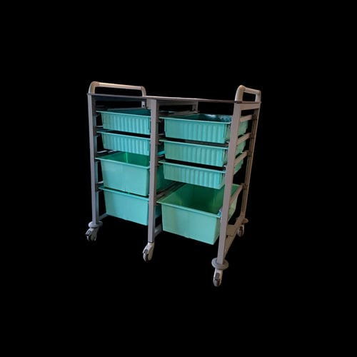 Medical trolley - WEELAB - WEPPES Solutions - for general purposes / for instruments / equipment