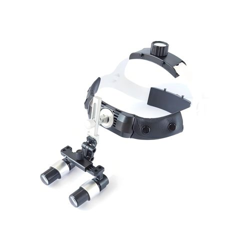 Headband-type surgical loupe - PKYH-400X - Nanchang Micare Medical Equipment - with flip-up system