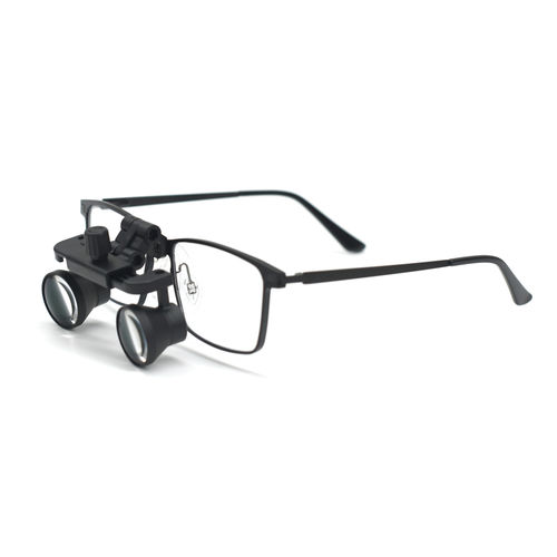 Glasses-type surgical loupe - 21APM - Nanchang Micare Medical Equipment - with flip-up system