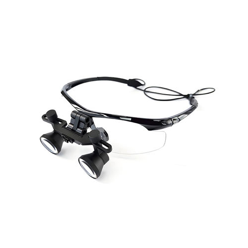 Glasses-type surgical loupe - 21BPS - Nanchang Micare Medical Equipment - with flip-up system