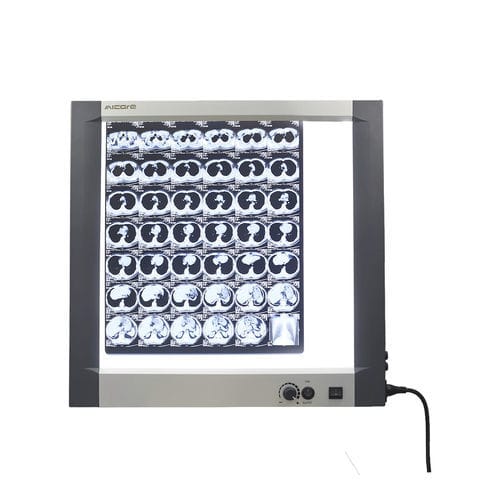 1-screen X-ray film viewer - MG-01X - Nanchang Micare Medical Equipment - white light / with switch / for mammography