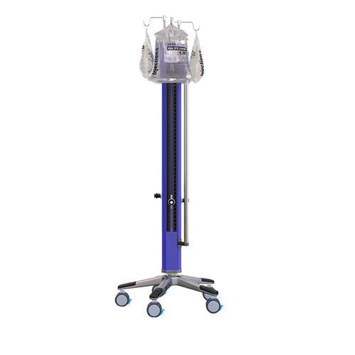 4-hook IV pole - MKA-052 - Nanchang Micare Medical Equipment - aluminum / for operating tables / height-adjustable