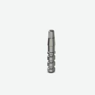 Stainless steel dental implant analog - PP1-0002 - TAG Dental - internal / straight