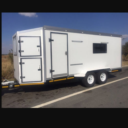 Laboratory mobile health vehicle - LabTrailer - Laboratory Infrastructure Solutions - trailer