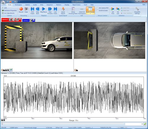 Acquisition software - StreamPix 10 - EHD imaging - measurement / recording / video recording