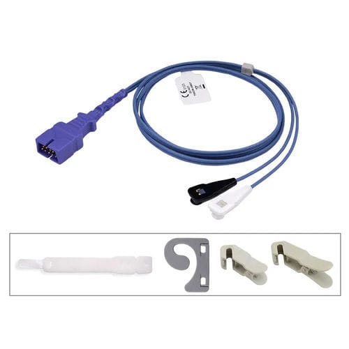 Auricular SpO2 sensor - 603190266 - Med-link Electronics Tech - tongue / foot / veterinary