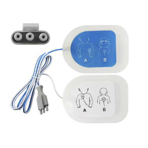 Pad defibrillation electrode - DE0010P - Med-link Electronics Tech - monitoring / disposable