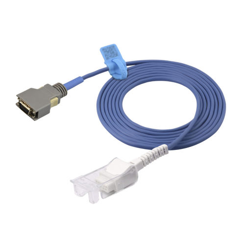 Reusable SpO2 adapter cable - S0099BC-L - Med-link Electronics Tech - latex-free