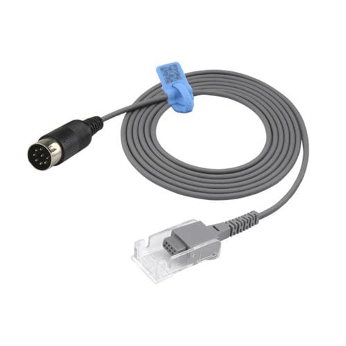 Reusable SpO2 adapter cable - S0028NE-L - Med-link Electronics Tech - latex-free