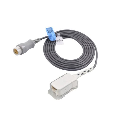 Reusable SpO2 adapter cable - S0437NE-L - Med-link Electronics Tech - latex-free
