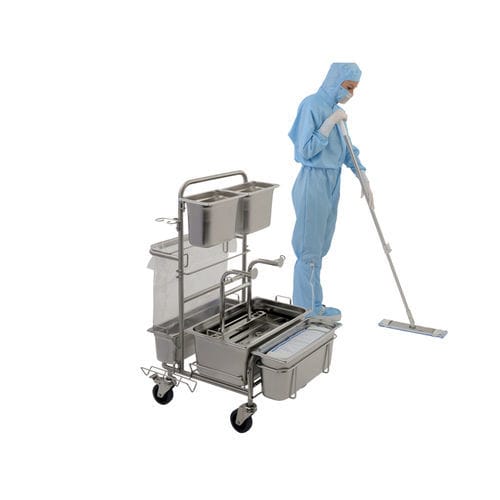 Cleaning trolley - Clino® CR4 MF-GMP - Dastex - medical / for general purposes / with basket