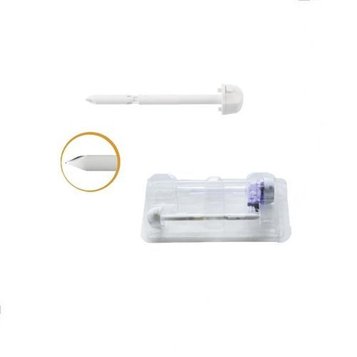 Laparoscopic trocar - 101Y.40 series - Hangzhou Kangji Medical Instruments - shielded blade
