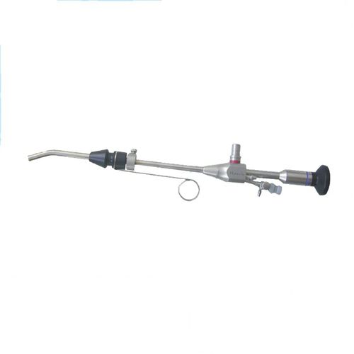 Adult hysteroscope - Hangzhou Kangji Medical Instruments - bent / with working channel