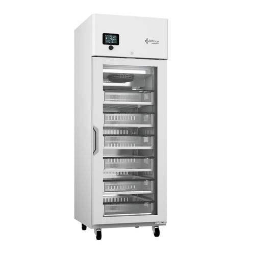 Blood bank refrigerator - BBMD 65G - Infrico - for healthcare facilities / cabinet / on casters
