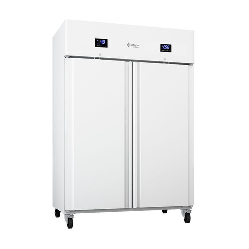 Laboratory freezer - LTRF130SD DUAL TEMPERATURE - Infrico - vertical / 2 doors / anti-corrosion