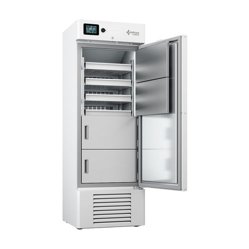 Laboratory freezer - LTUF40S - Infrico - cabinet / 1-door / anti-corrosion