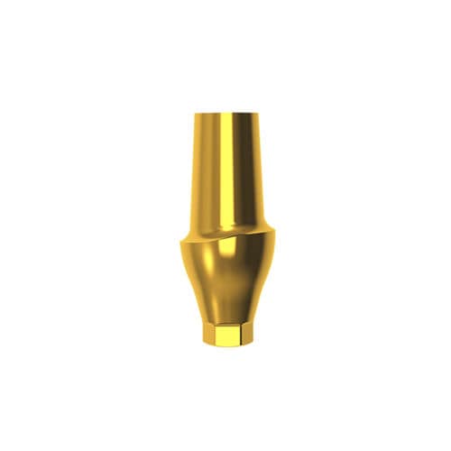 Titanium implant abutment - NTEA  series - NTA IMPLANT - internal hexagon / straight / narrow