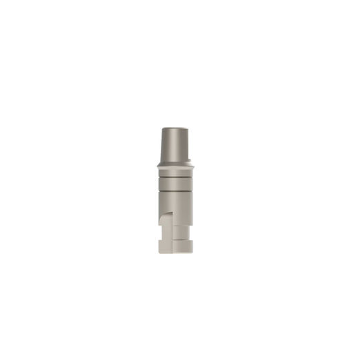 Stainless steel dental implant analog - SLA series - NTA IMPLANT - straight / short