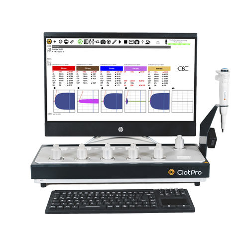 Automatic hematology analyzer - ClotPro® - Dynabyte GmbH - benchtop / 6-part differentiation