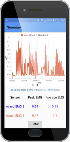 Recording software module - EMG Logger - Delsys - EMG / Android / for smartphones