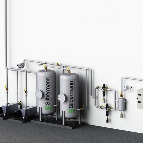 Medical vacuum system - Silbermann Technologies - electronic
