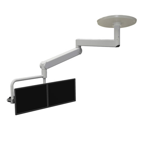 Articulated support arm - OSA 8004150  - Silbermann Technologies - tilting / height-adjustable / for monitors
