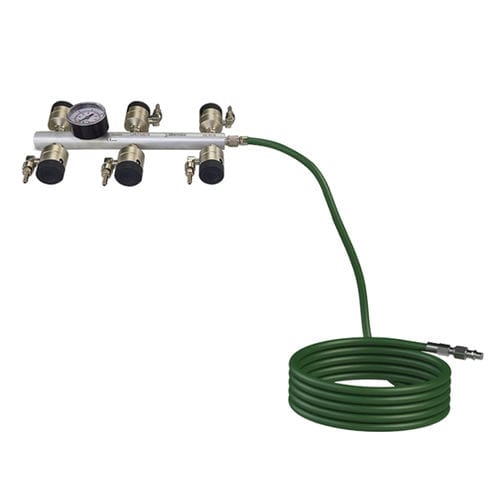 Portable oxygen therapy system - 4198006 - Silbermann Technologies - high-flow / with flow meter