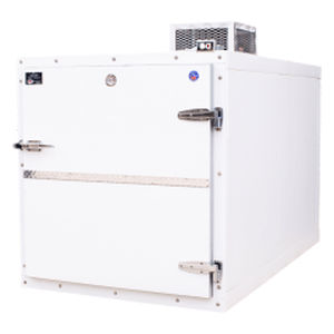 4-body refrigerated mortuary cabinet - BL Cremation Systems, Inc. - side-loading / modular / 2-door