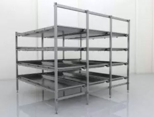 Storage rack - MORTUARY - PMT Scientific - modular / stainless steel / shelf
