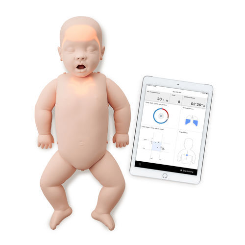 General care training manikin - Brayden  Pro  - Innosonian EU - artificial ventilation / CPR / baby