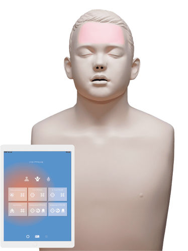 General care training manikin - Brayden Junior Pro  - Innosonian EU - artificial ventilation / CPR / pediatric