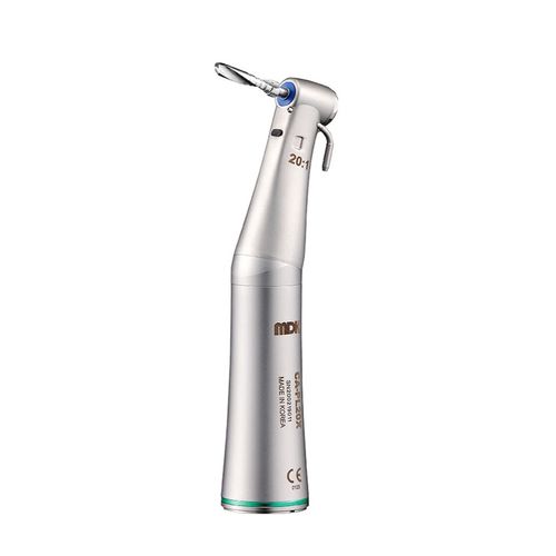 Dental contra-angle - CA-PL20X - MDK CO., LTD. - air / reduction / with LED light