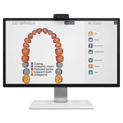 CAD software - Exocad - 3D Totem - 3D printing / modeling / dental