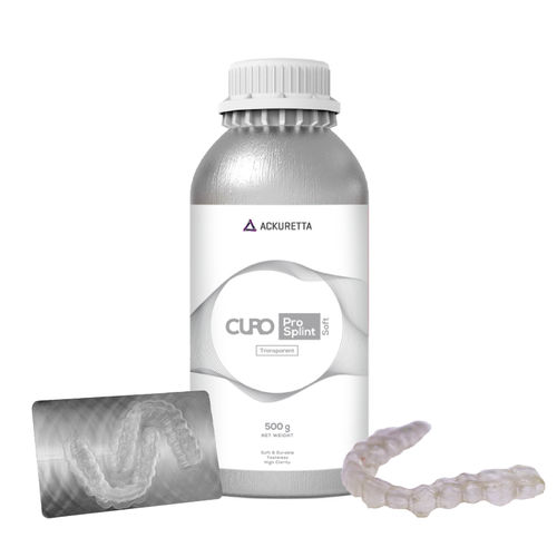 Resin dental material - CURO ProSplint - Ackuretta Technologies LLC - for dental restorations / for therapeutic splints / liquid