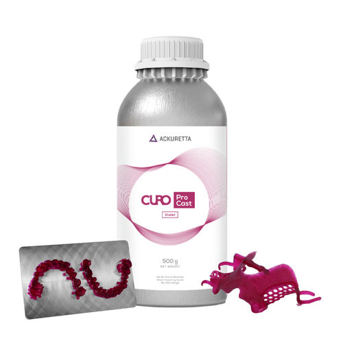Resin dental material - CURO Cast - Ackuretta Technologies LLC - composite / casting / for dental crowns