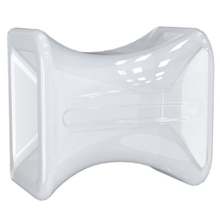 Ceramic orthodontic bracket - U-line™ - Biocetec Co., Ltd. - mini / curved / transparent