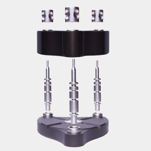 Polymerization dental flask - Alu Small  - Vertysystem - A.Gree SRL - aluminum