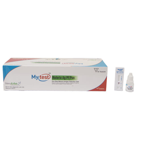 Malaria detection kit - Mytest - Biofootprints Healthcare Pvt Ltd - lactate dehydrogenase / Plasmodium / blood