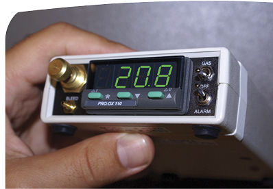 O2 analyzer - ProOx 110 - BioSpherix Ltd. - for laboratory incubators / for safety cabinets / compact