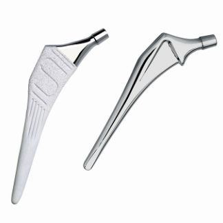 Cemented or non-cemented femoral stem - SYMETRIC® - Aston Medical