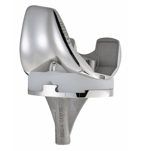 Total knee prosthesis - SKS® EVO PS  - Aston Medical - fixed-bearing / cemented or non-cemented
