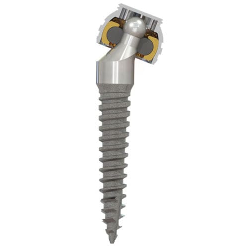 Titanium dental implant - SATURNO® - Zest Dental Solutions - ball / angled / narrow