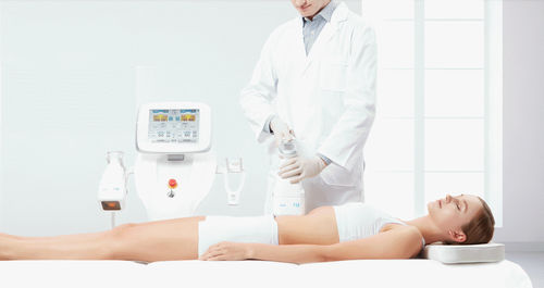 Ultrasound lipolysis unit - Scizer - CLASSYS - trolley-mounted