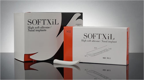 Nasal dorsal implant - SoftXiL - Grand Aespio - anatomical / silicone