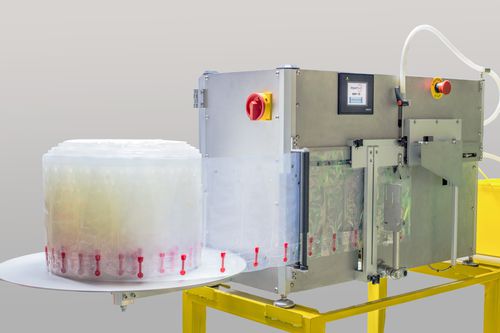 Automatic filling machine - 10.335 - Tecnovet - peristaltic / electronic / blister