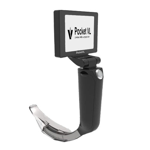 Pediatric video laryngoscope - PVL-I-02 - Vimac - with integrated video monitor / with blade