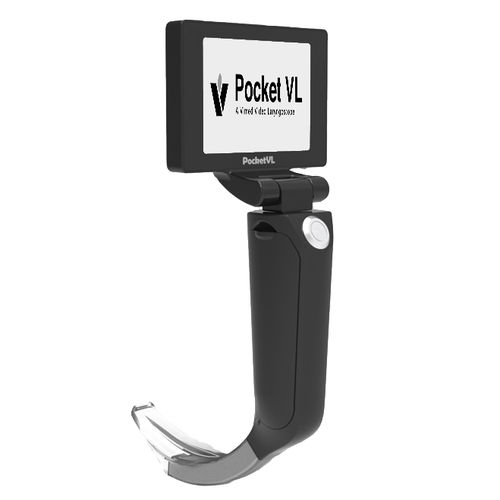 Pediatric video laryngoscope - PVL-I-01 - Vimac - with integrated video monitor / with blade