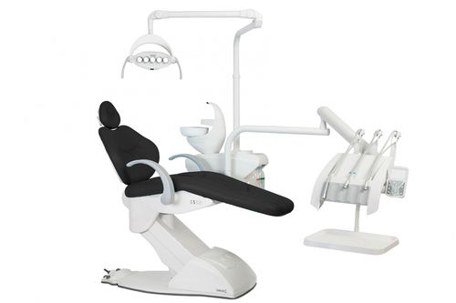 Dental unit with adjustable headrest - S 500 H - SAEVO - with delivery system / with light