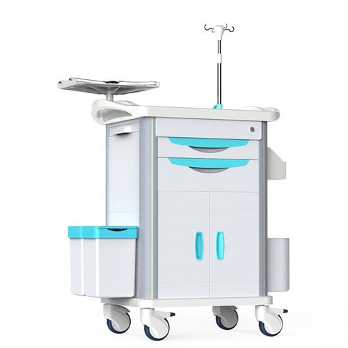 Hospital trolley - FG-S-02 - Fangge Medical - emergency / for instruments / for defibrillator
